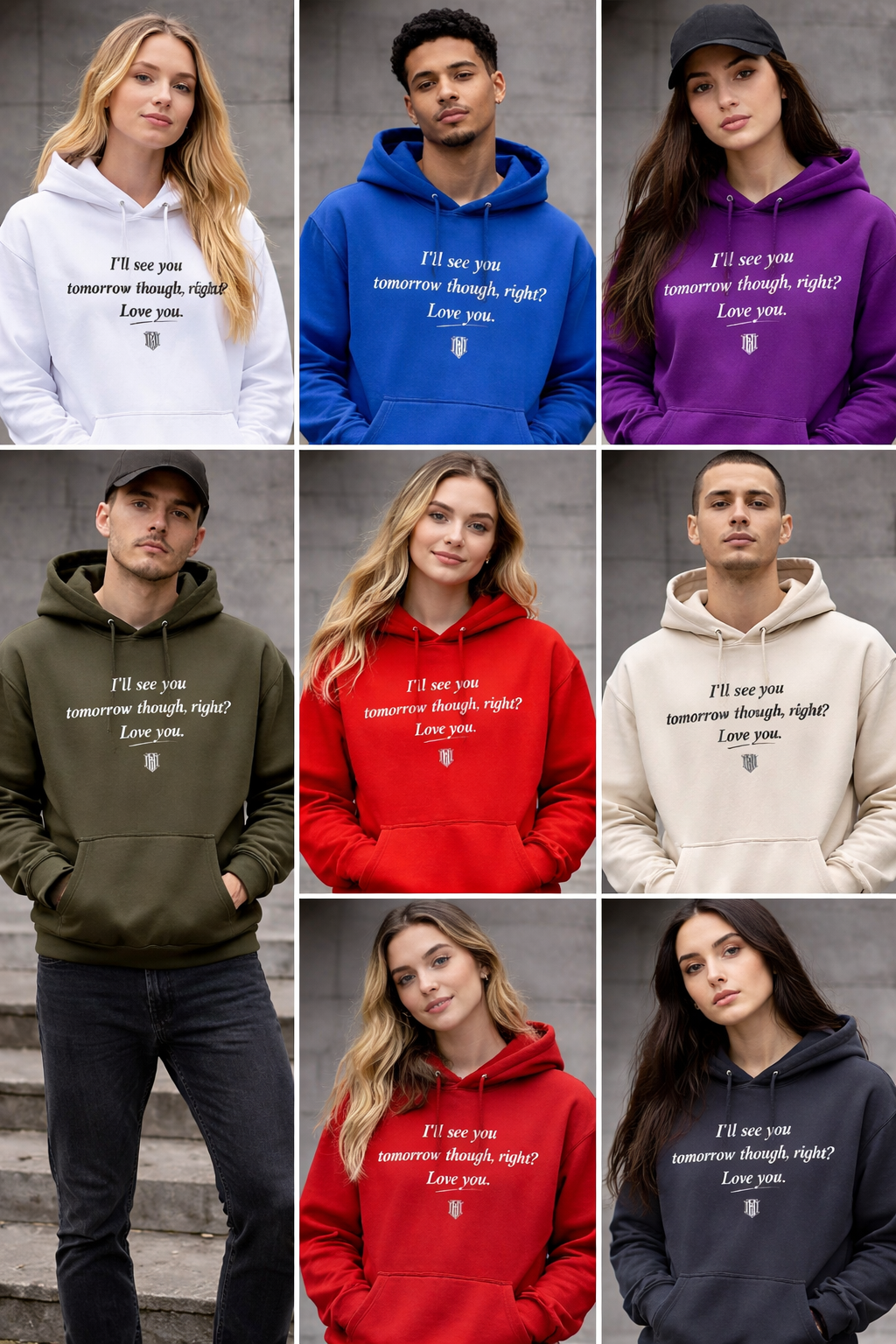 I'll see you tomorrow / Unisex Hoodie