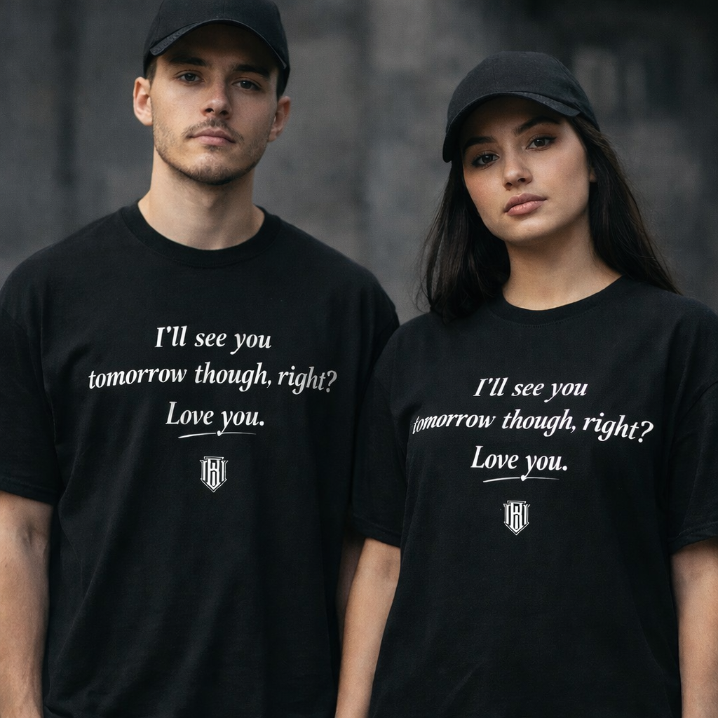 I'll see you tomorrow / Black Premium Short Sleeve Tee - Unisex